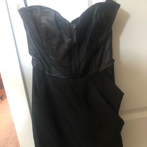 bebe black dress